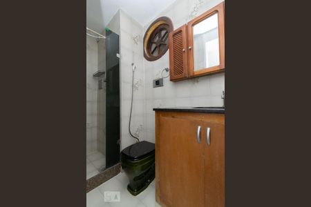 BANHEIRO SOCIAL de apartamento para alugar com 3 quartos, 73m² em Fátima, Niterói