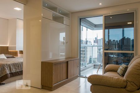 Sala de apartamento para alugar com 1 quarto, 34m² em Pinheiros, São Paulo