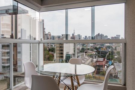 Varanda de apartamento para alugar com 1 quarto, 34m² em Pinheiros, São Paulo