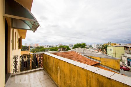 Varanda da sala de casa para alugar com 3 quartos, 220m² em Utinga, Santo André