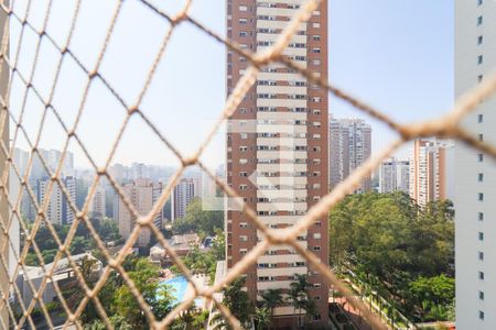Vista da Varanda da Sala de apartamento para alugar com 3 quartos, 70m² em Vila Andrade, São Paulo