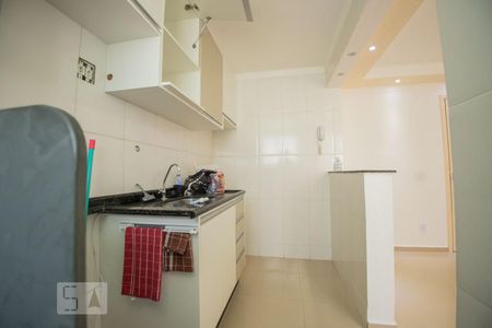 cozinha de apartamento à venda com 2 quartos, 46m² em Jardim Márcia, Campinas