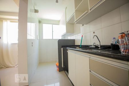 cozinha de apartamento à venda com 2 quartos, 46m² em Jardim Márcia, Campinas