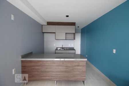 Cozinha de kitnet/studio para alugar com 1 quarto, 28m² em Mirandópolis, São Paulo