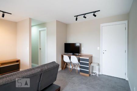 Sala de apartamento à venda com 1 quarto, 57m² em Jardim Novo Santo Amaro, São Paulo