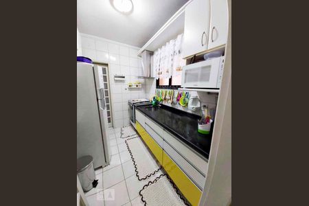 Cozinha de apartamento à venda com 3 quartos, 68m² em Nova Petrópolis, São Bernardo do Campo