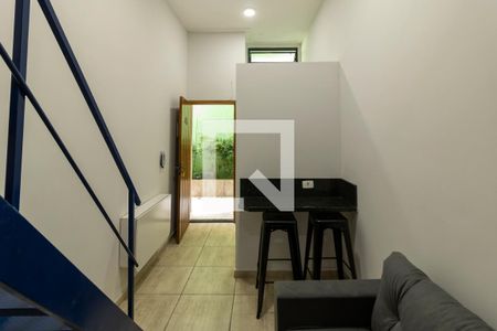 Sala de apartamento para alugar com 1 quarto, 18m² em Luz, São Paulo