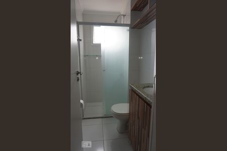 Banheiro da Suíte de apartamento à venda com 2 quartos, 72m² em Barcelona, São Caetano do Sul