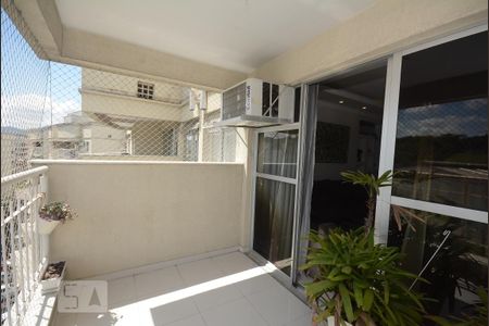 Varanda de apartamento à venda com 2 quartos, 64m² em Pechincha, Rio de Janeiro