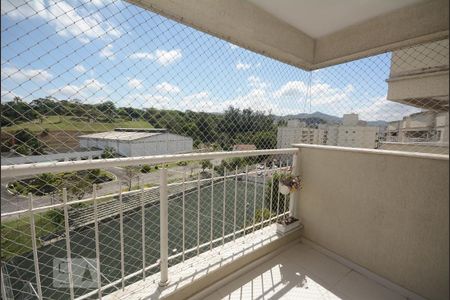 Varanda de apartamento à venda com 2 quartos, 64m² em Pechincha, Rio de Janeiro