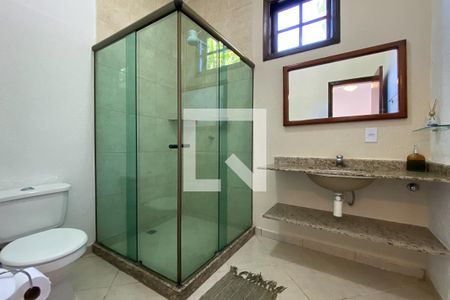 Casa para alugar com 180m², 2 quartos e 3 vagasBanheiro da suíte 1