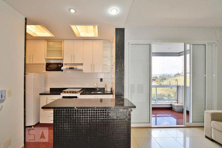 Sala de apartamento para alugar com 1 quarto, 50m² em Vale do Sereno, Nova Lima