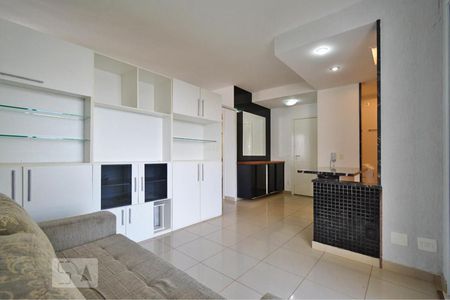 Sala de apartamento para alugar com 1 quarto, 50m² em Vale do Sereno, Nova Lima