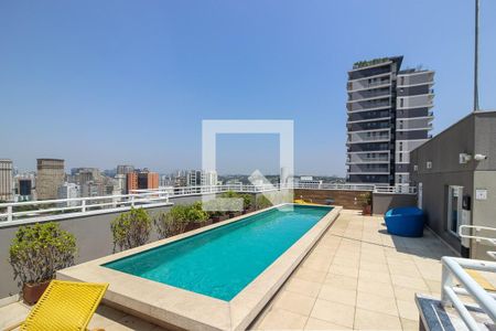 Área comum - Piscina de kitnet/studio à venda com 1 quarto, 24m² em Jardim Paulistano, São Paulo