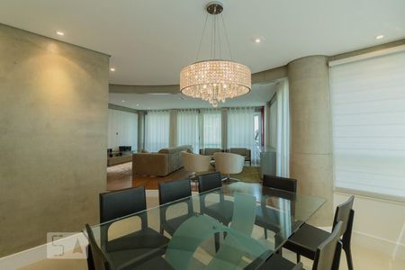 Sala de apartamento para alugar com 3 quartos, 200m² em Jardim, Santo André