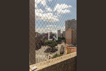 Varanda do Studio de kitnet/studio para alugar com 1 quarto, 29m² em Centro Histórico de São Paulo, São Paulo