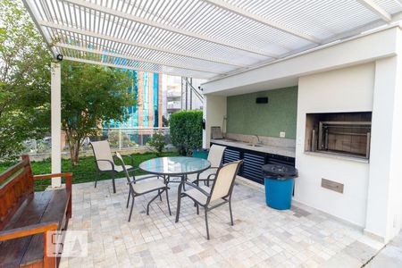 Apartamento à venda com 40m², 1 quarto e 1 vagaChurrasqueira