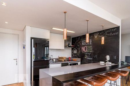 Cozinha de apartamento à venda com 1 quarto, 85m² em Vila Madalena, São Paulo