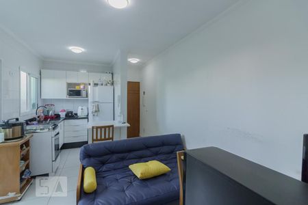 Sala de apartamento à venda com 2 quartos, 45m² em Bangú, Santo André