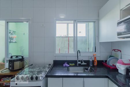 Cozinha de apartamento à venda com 2 quartos, 45m² em Bangú, Santo André