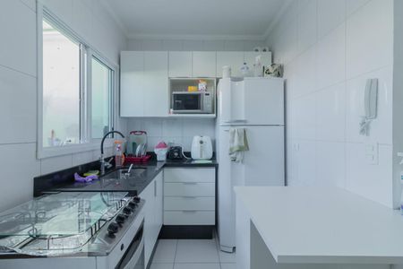 Cozinha de apartamento à venda com 2 quartos, 45m² em Bangú, Santo André