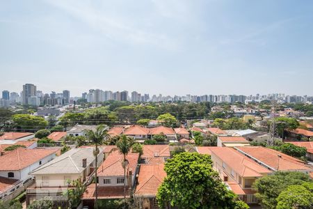 Vista de apartamento à venda com 2 quartos, 80m² em Brooklin Paulista, São Paulo