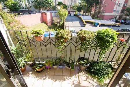 Varanda da Sala de apartamento à venda com 2 quartos, 62m² em Jardim São Savério, São Paulo