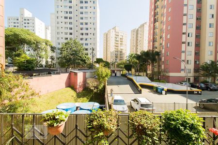 Varanda da Sala de apartamento à venda com 2 quartos, 62m² em Jardim São Savério, São Paulo