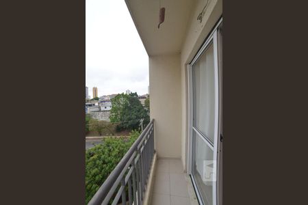 Varanda da Sala de apartamento para alugar com 2 quartos, 50m² em Vila Firmiano Pinto, São Paulo