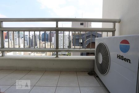 Studio para alugar com 50m², 2 quartos e 1 vagaVaranda