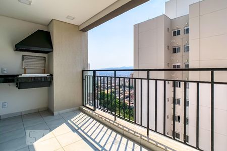 Varanda da Sala de apartamento à venda com 2 quartos, 66m² em Jardim Flor da Montanha, Guarulhos