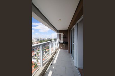 Varanda de apartamento à venda com 1 quarto, 42m² em Jardim da Glória, São Paulo
