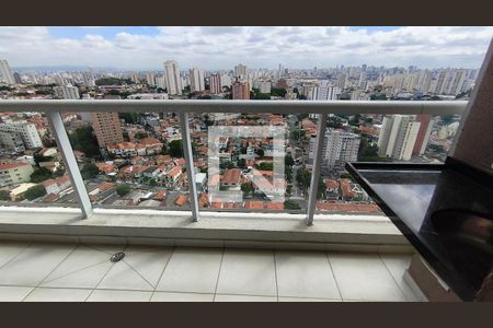 Varanda  de apartamento para alugar com 1 quarto, 42m² em Jardim da Glória, São Paulo