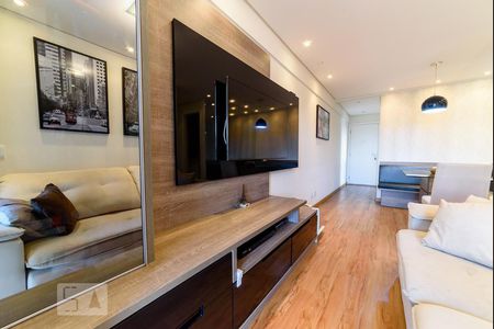 Sala de Estar de apartamento para alugar com 2 quartos, 70m² em Fundação, São Caetano do Sul