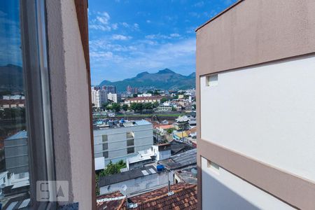 Sala vista de apartamento à venda com 2 quartos, 46m² em Méier, Rio de Janeiro