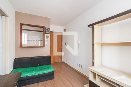 Sala de Apartamento com 1 quarto, 31m² Petrópolis