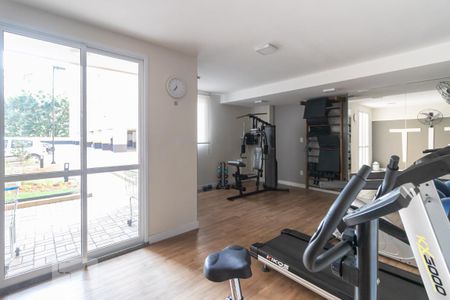 Apartamento para alugar com 48m², 2 quartos e 1 vaga Apartamento para alugar com 48m², 2 quartos e 1 vagaÁrea comum - Academia