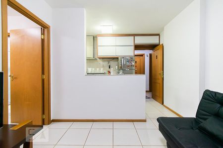 Sala e Cozinha de kitnet/studio para alugar com 1 quarto, 32m² em Norte (águas Claras), Brasília