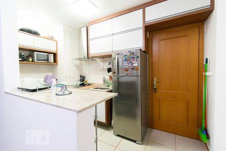 Cozinha de kitnet/studio para alugar com 1 quarto, 32m² em Norte (águas Claras), Brasília