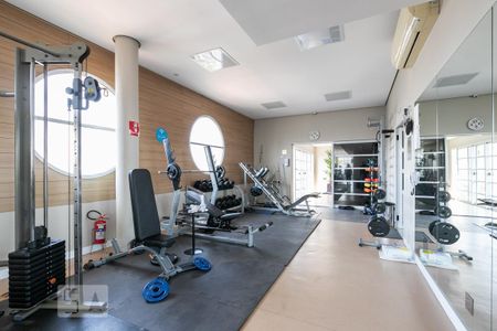 Academia de apartamento para alugar com 1 quarto, 47m² em Indianópolis, São Paulo
