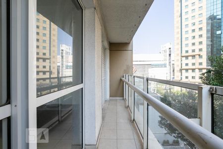 Apartamento para alugar com 47m², 1 quarto e 1 vagaVaranda