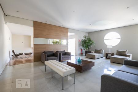 Hall Social de apartamento para alugar com 1 quarto, 47m² em Indianópolis, São Paulo