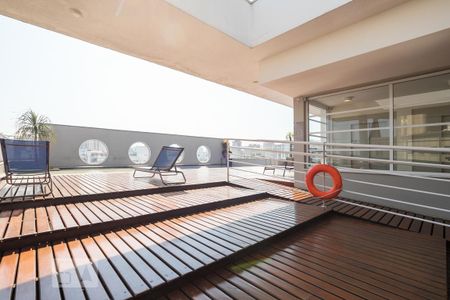 Piscina de apartamento para alugar com 1 quarto, 47m² em Indianópolis, São Paulo