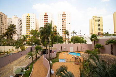 Vista da Sacada de apartamento à venda com 2 quartos, 70m² em Mansões Santo Antônio, Campinas