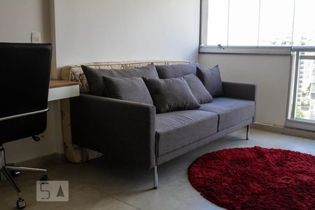 Sala de kitnet/studio para alugar com 1 quarto, 38m² em Campo Belo, São Paulo