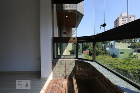 Sacada de apartamento à venda com 3 quartos, 95m² em Vila Indiana, São Paulo