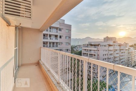 Varanda da Sala de apartamento para alugar com 3 quartos, 84m² em Taquara, Rio de Janeiro