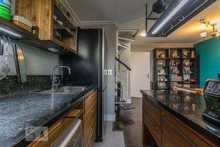 Cozinha de kitnet/studio para alugar com 1 quarto, 60m² em Alphaville Industrial, Barueri