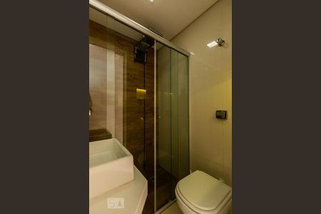 Banheiro de kitnet/studio à venda com 1 quarto, 30m² em Bela Vista, São Paulo