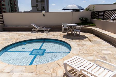 Área Comum - Piscina de apartamento para alugar com 3 quartos, 150m² em Centro, Santo André